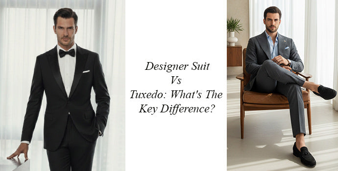 Designer Suit Vs Tuxedo: What’s The Key Difference?