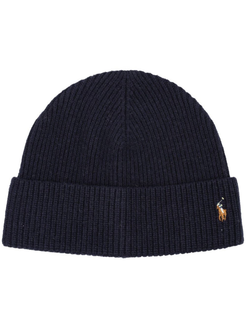 Navy Blue Signature Beanie Cap 1