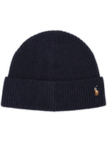 Navy Blue Signature Beanie Cap 1