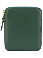 Dark Green Zip Around Wallet 1