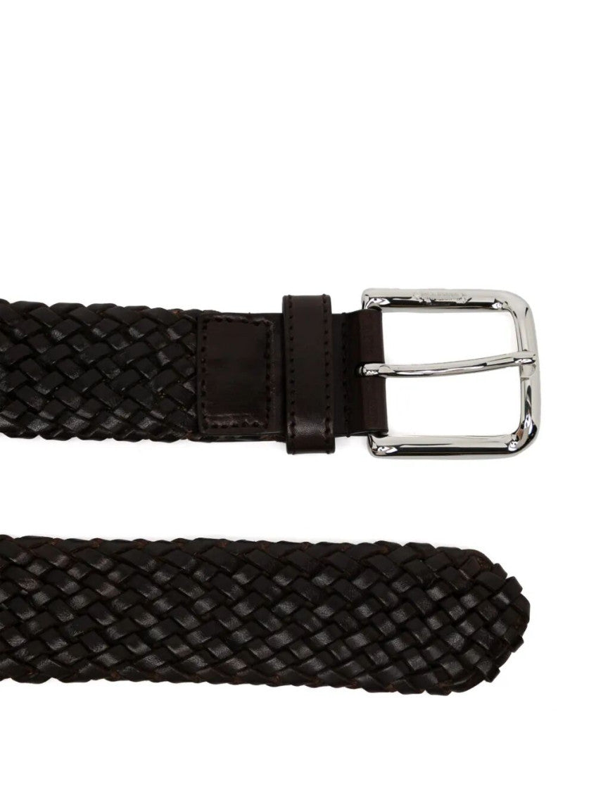 Black Woven Buckle Belt 2