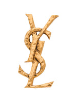 Golden Logo Stud Single Earing 1