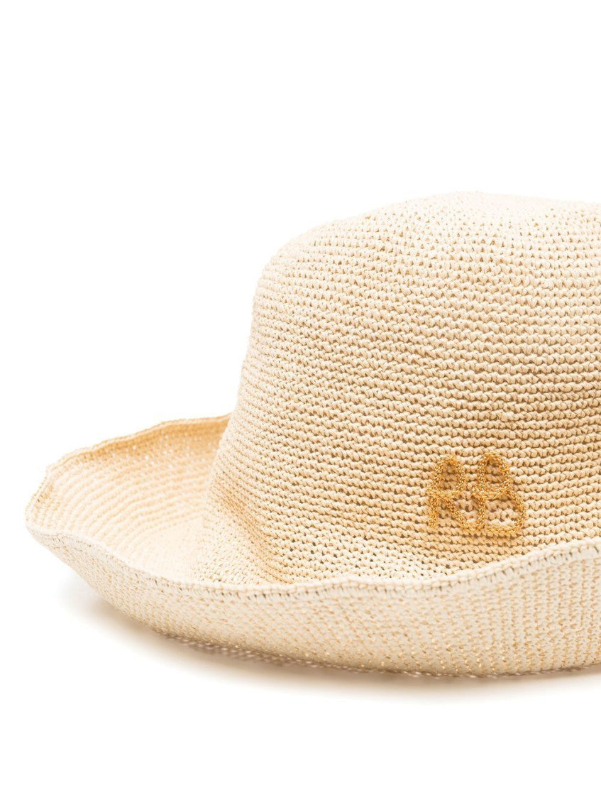 Beige Straw Hat 2