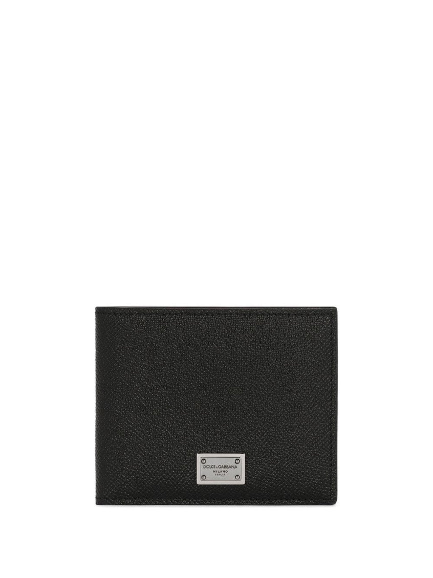 Black Leather bifold wallet 1
