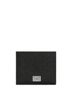 Black Leather bifold wallet 1