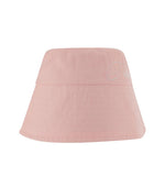 Light Pink Logo-embroidered Bucket Hat 1