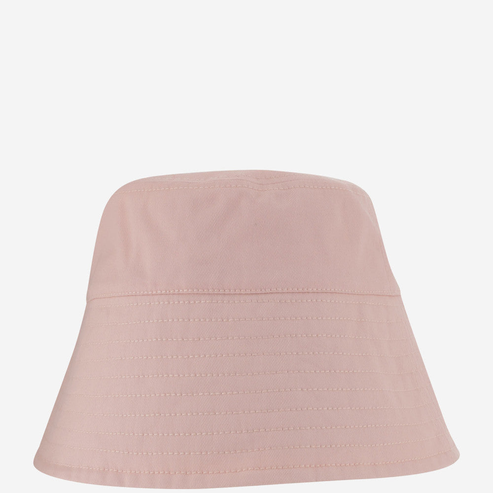 Light Pink Logo-embroidered Bucket Hat 3