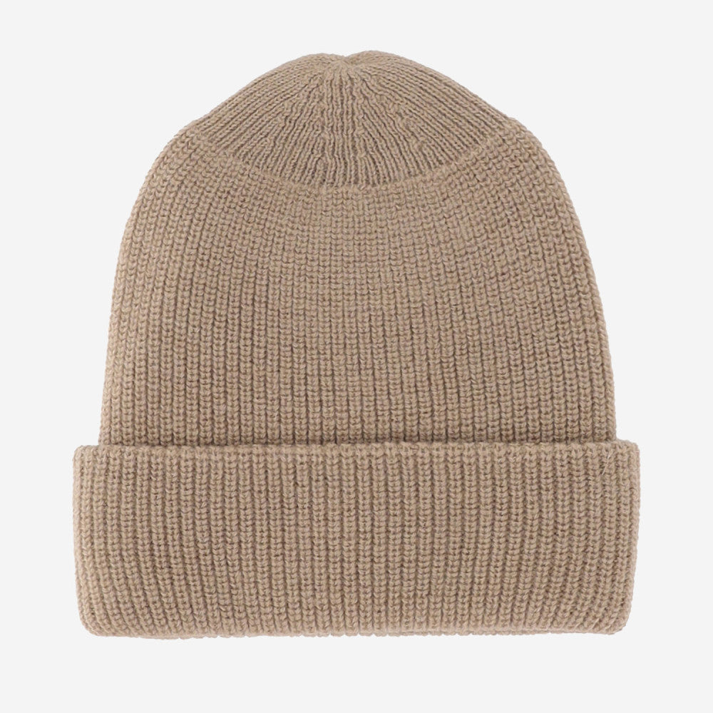 Brown Logo-embroidered Beanie 2