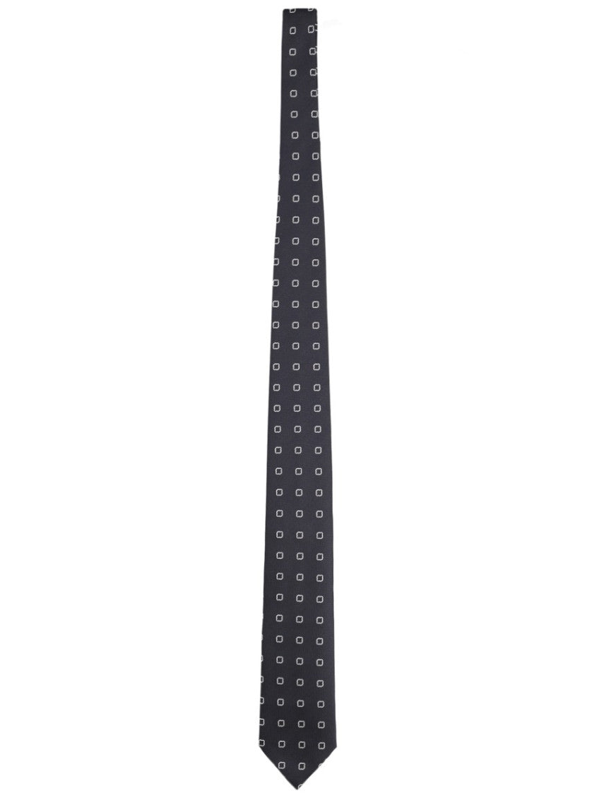 Blue Geometric Tie 1