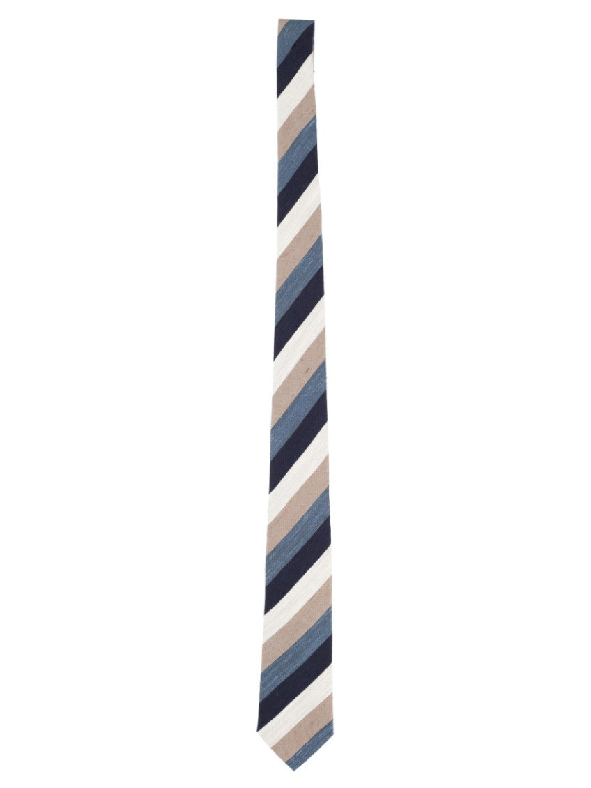 Multicolor Striped Tie 1