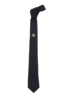 Black Medusa Solid Tie 1