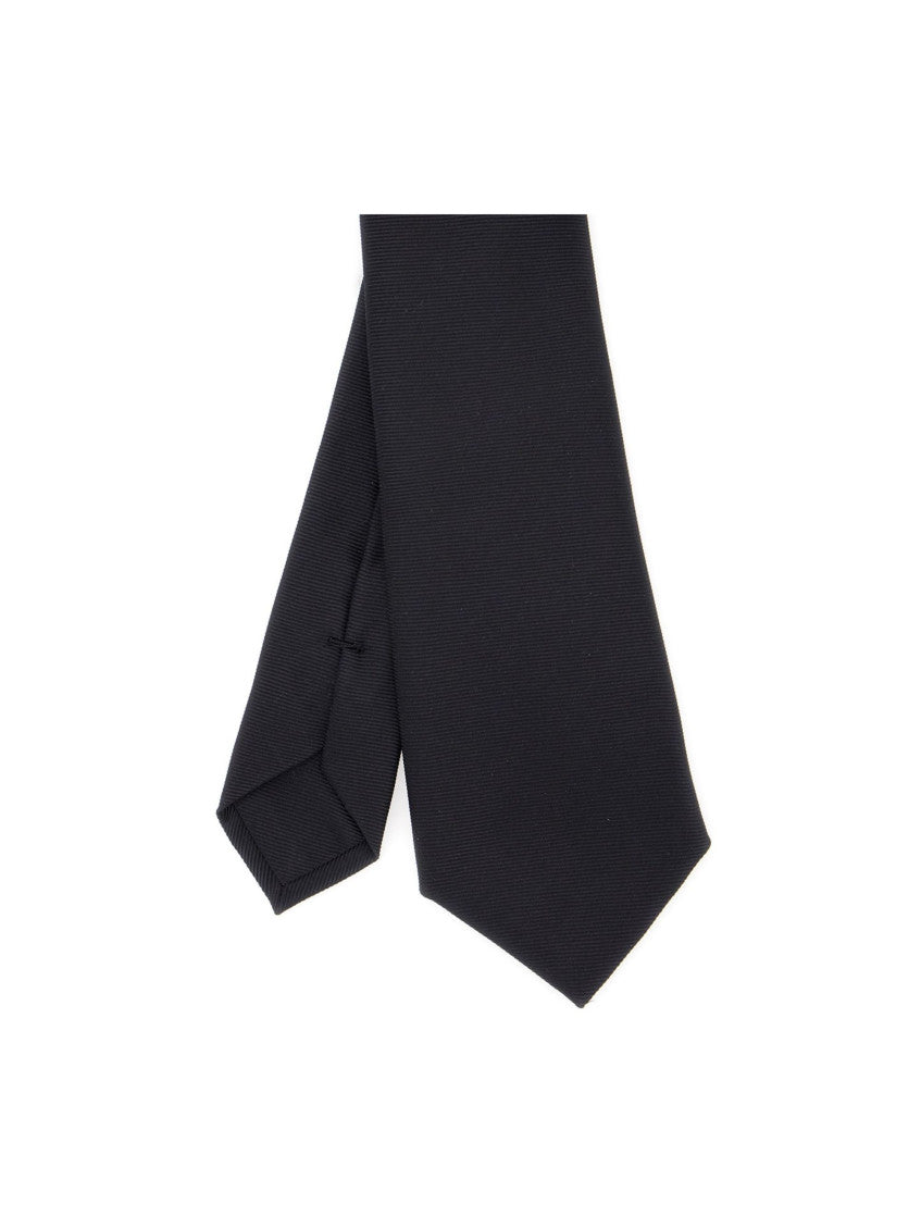 Black Medusa Solid Tie 2