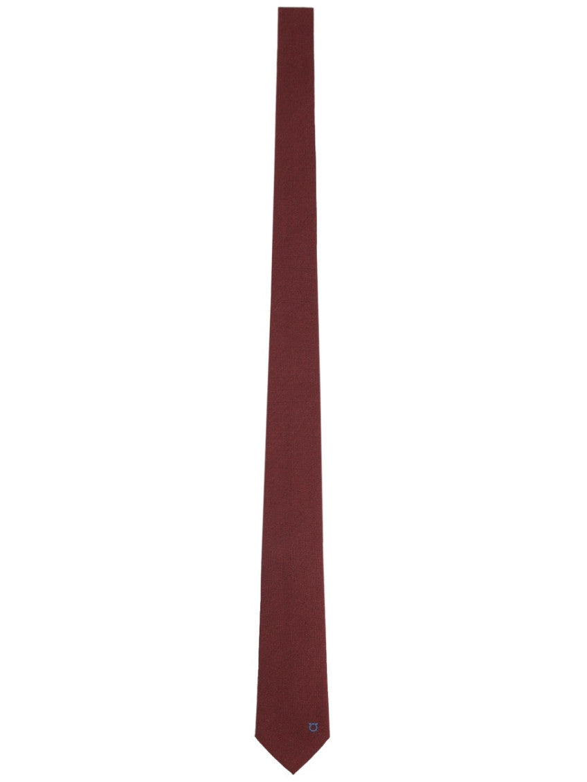 Red Solid Tie 1