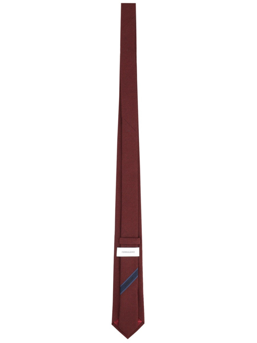 Red Solid Tie 2