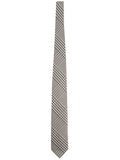 Grey Houndstooth Pattern Tie 1
