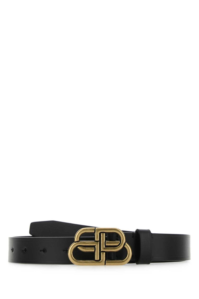 Black BB Buckle Belt 1