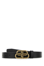 Black BB Buckle Belt 1