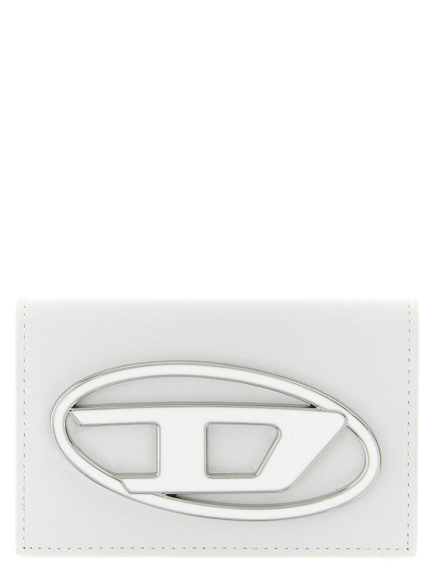 White Signature Logo Wallet 1