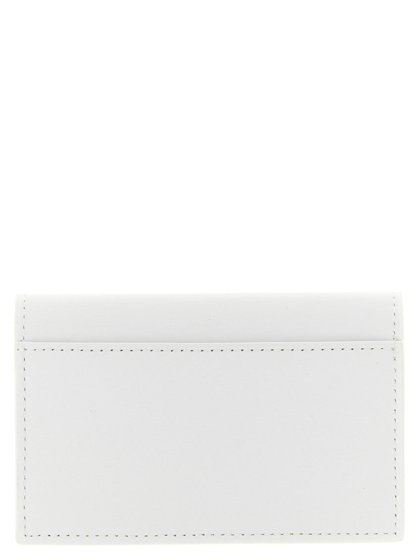White Signature Logo Wallet 2