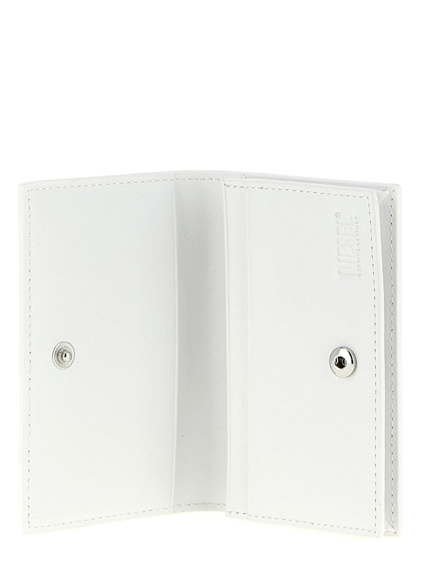 White Signature Logo Wallet 3