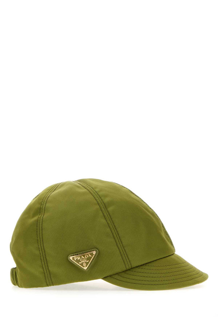 Green Solid Baseball Hat 2
