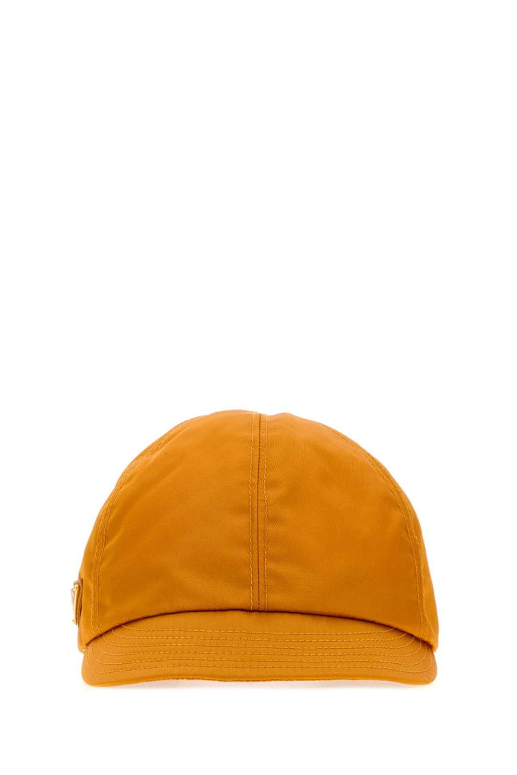Orange Solid Baseball Hat 1