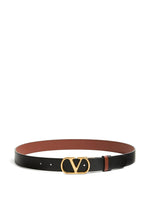 Black Logo Buckle Belt 1