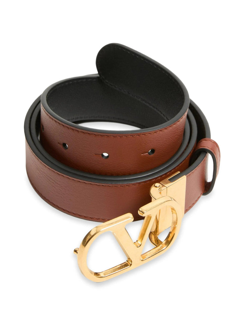 Black Logo Buckle Belt 4