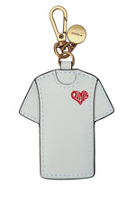 White T-shirt charm Key Holder 1