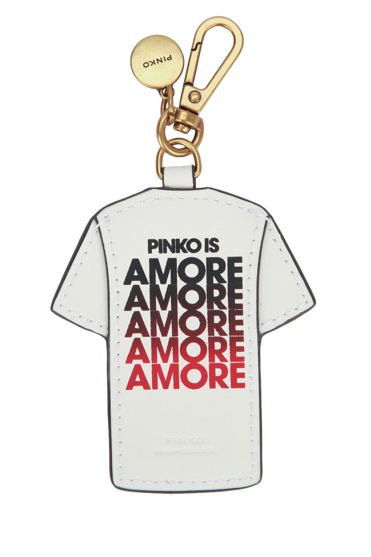 White T-shirt charm Key Holder 2