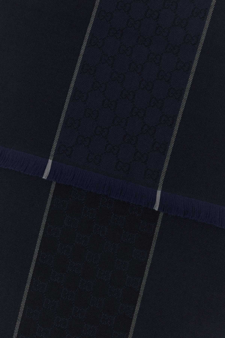 Navy Blue Logo Scarf 2