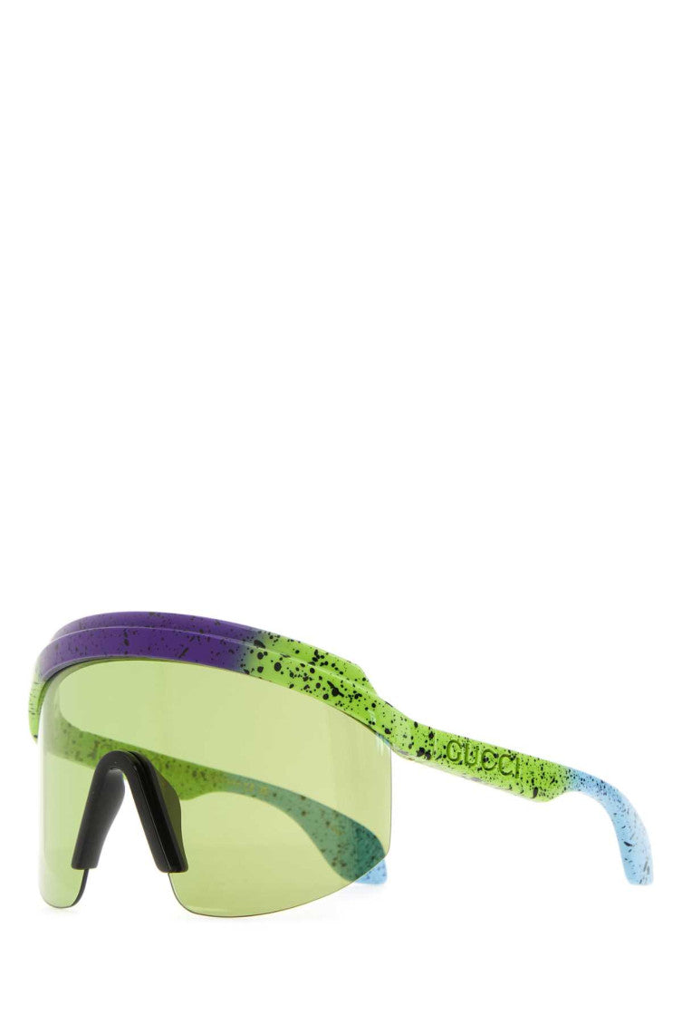 Multicolor Shield Sunglasses 1