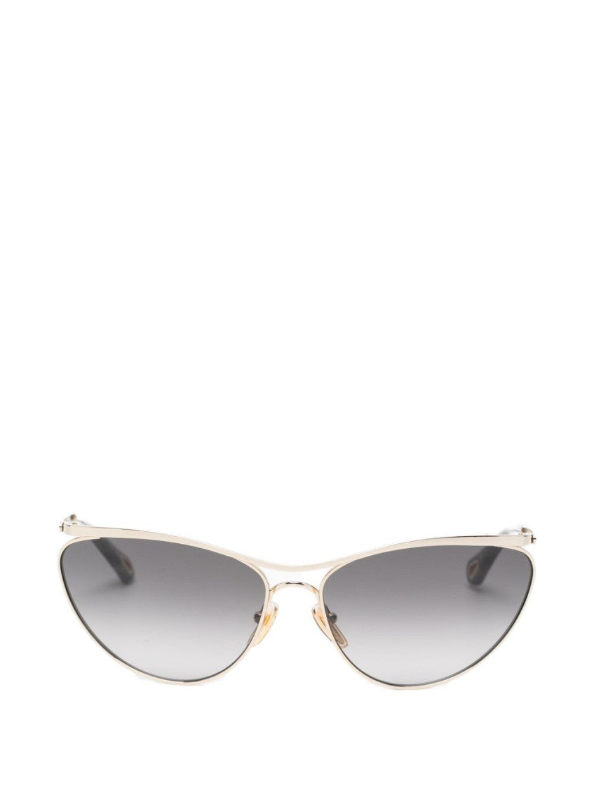 Golden Cat Eye Sunglasses 1