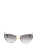 Golden Cat Eye Sunglasses 1