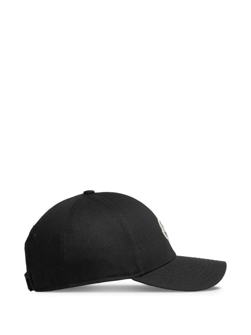 Black Logo Baseball Hat 4