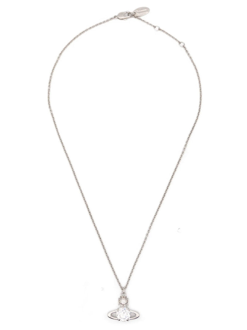 Silver Reina Pendant Necklace 1