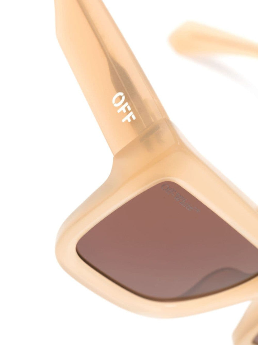 Light Brown Square Sunglasses 2