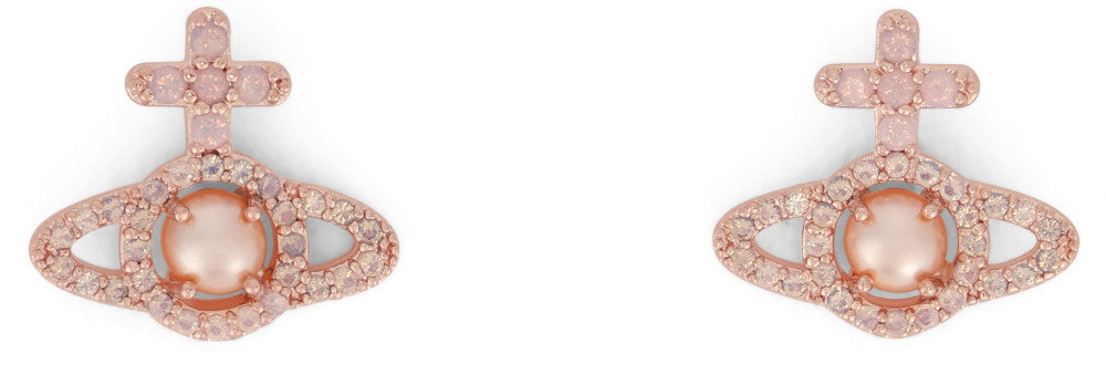 Rose Gold Signature Stud Earrings 2