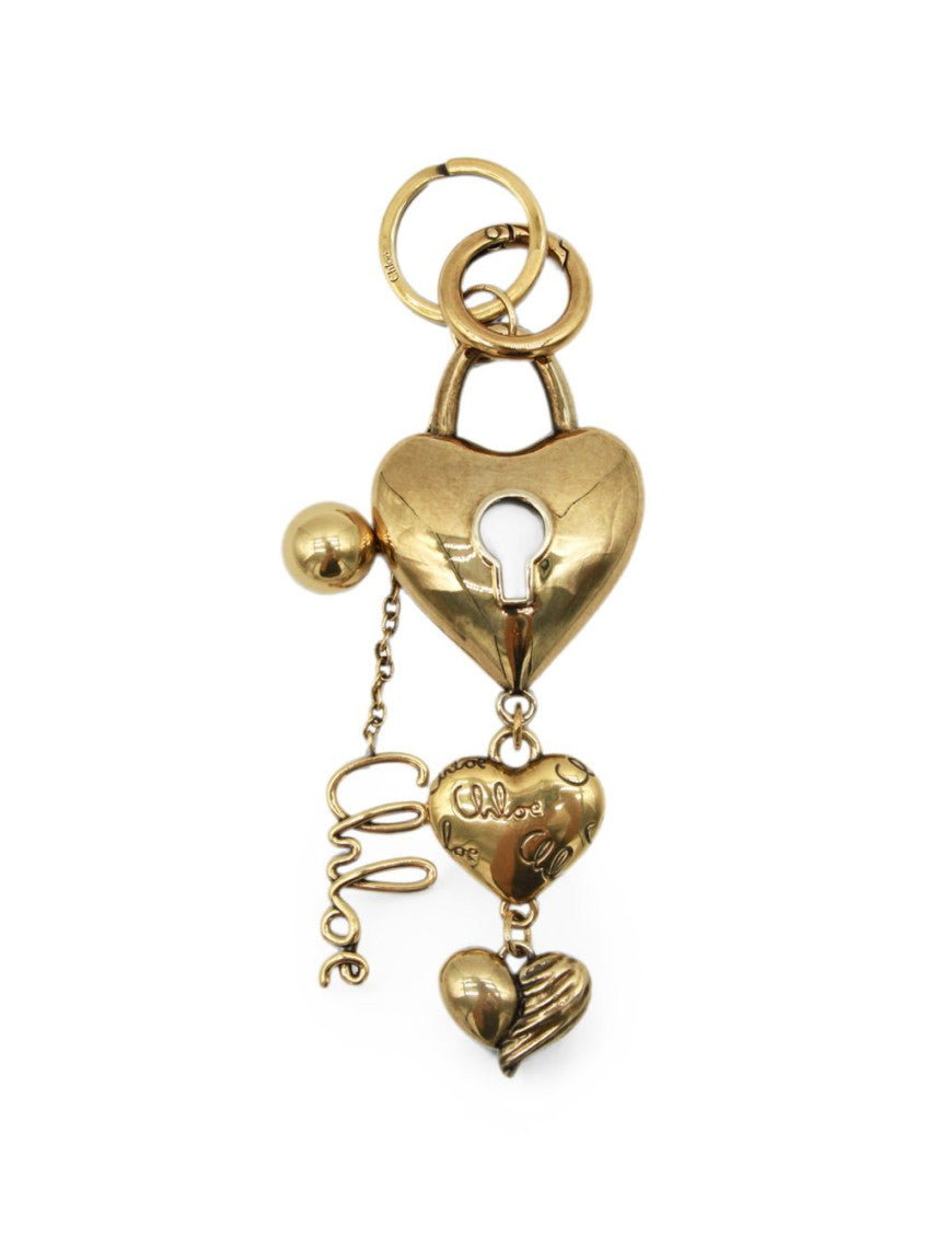 Beige Symbols Logo Key Holders 1