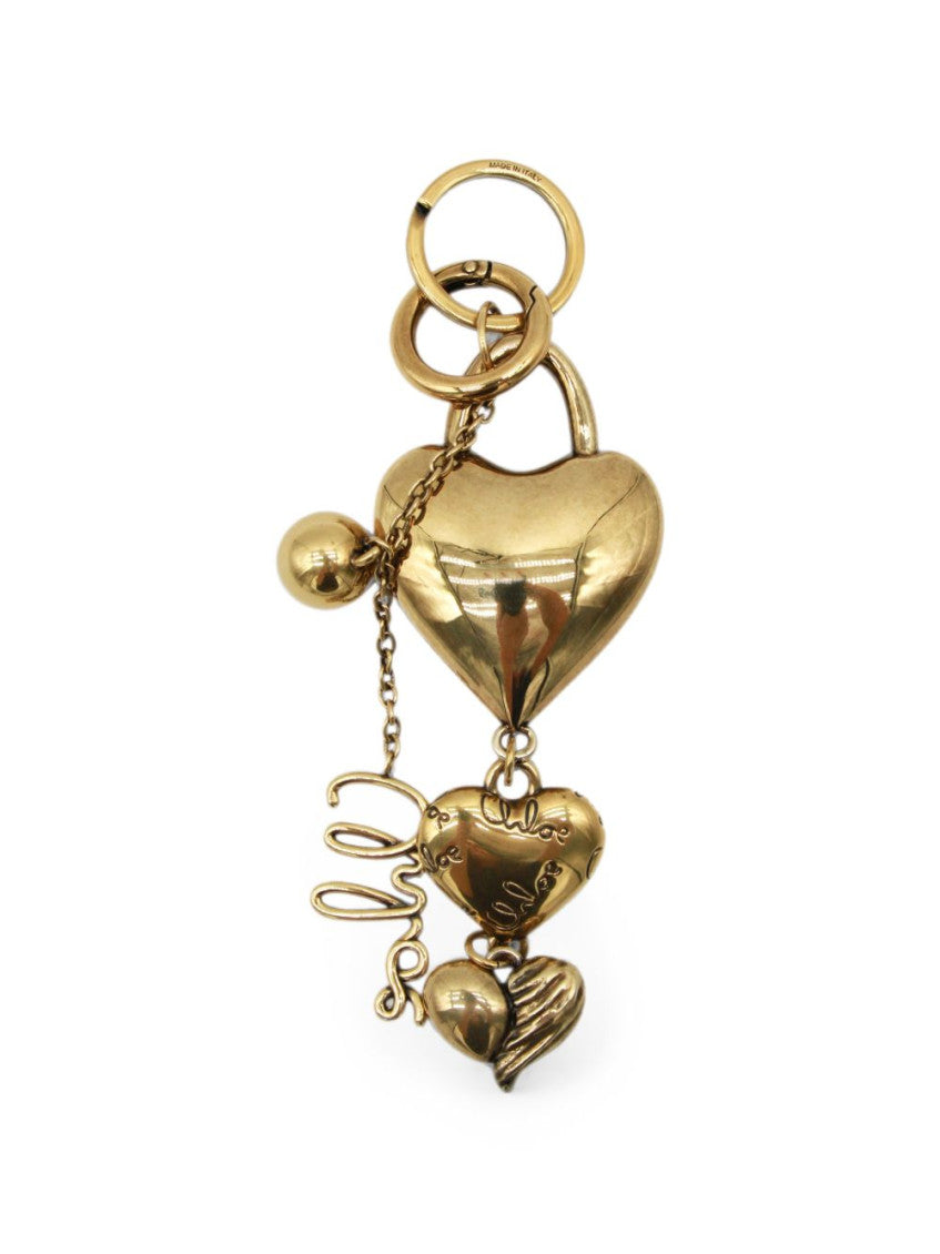 Beige Symbols Logo Key Holders 2