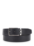 Black Reversible Buckle Belt 1