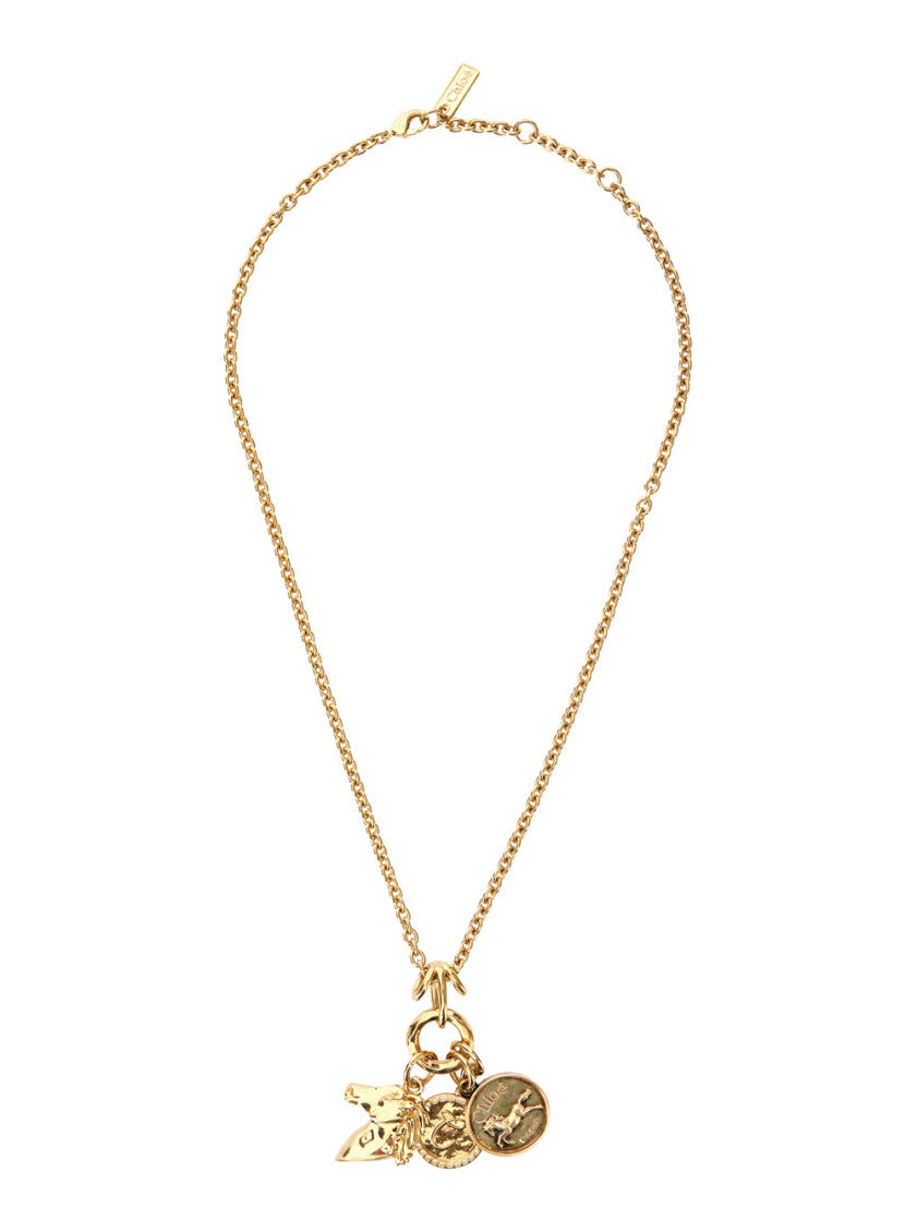 Golden Charm Necklace 1