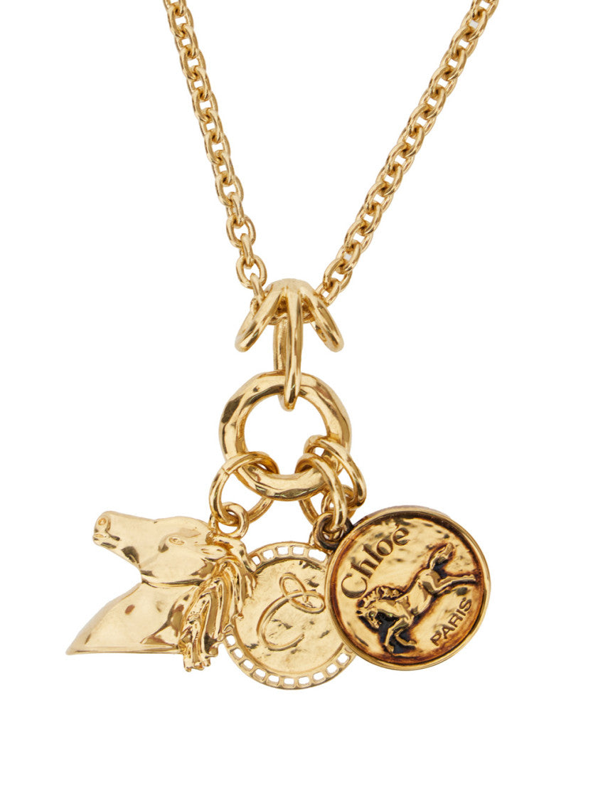 Golden Charm Necklace 3