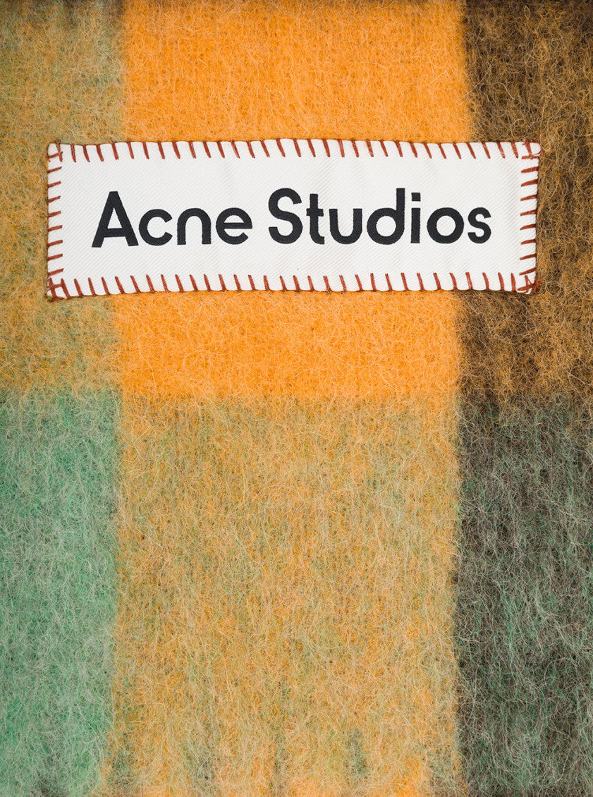 Multicolor Check Logo Scarf 3