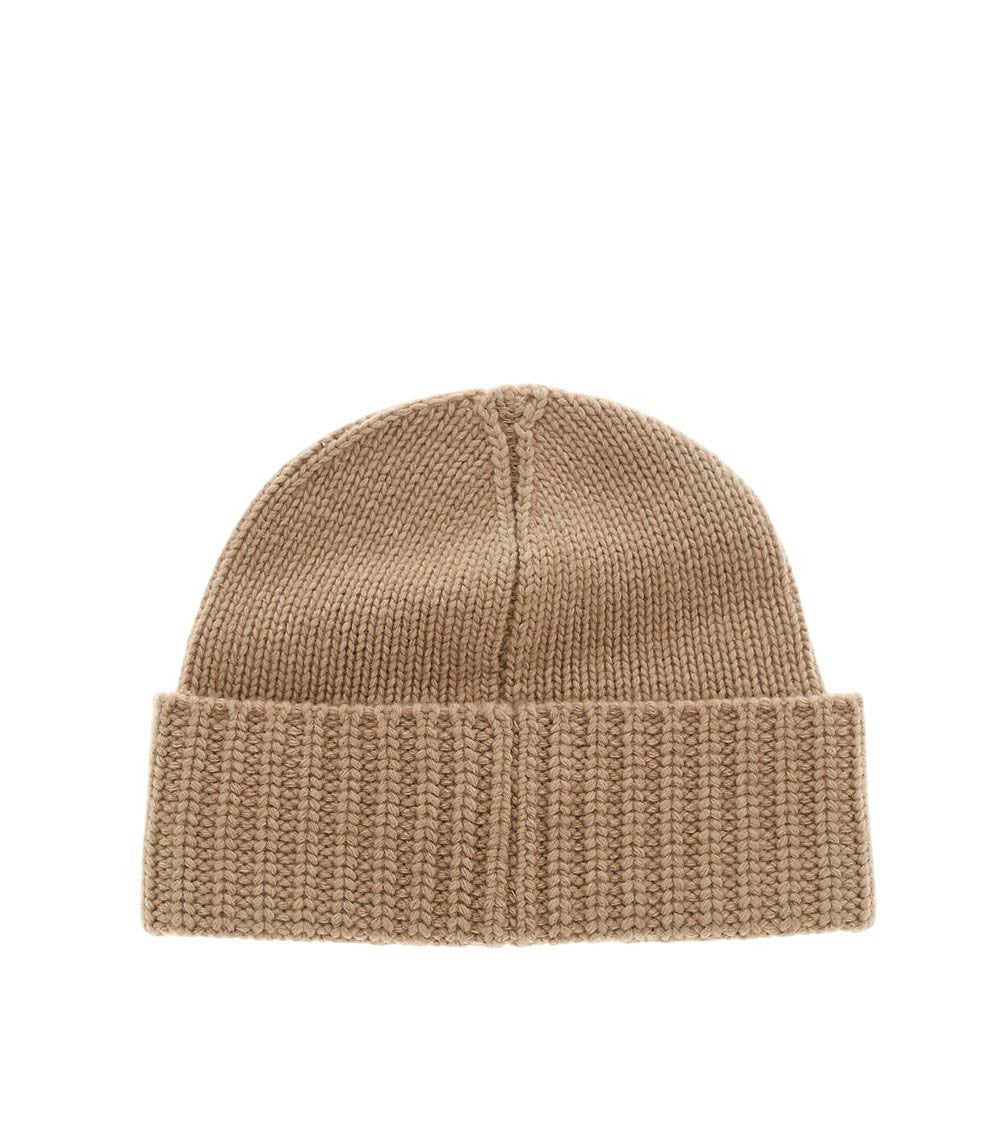 Brown Logo Beanie Cap 3