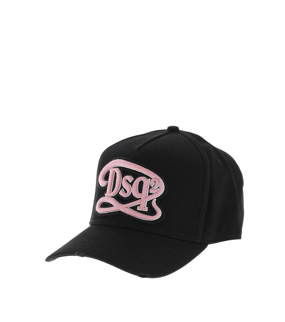 Black Logo Baseball Cap 1