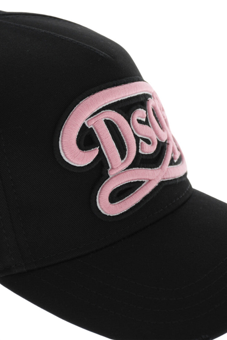 Black Logo Baseball Cap 2
