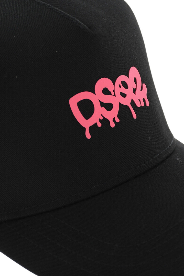 Black Solid Baseball Cap 2