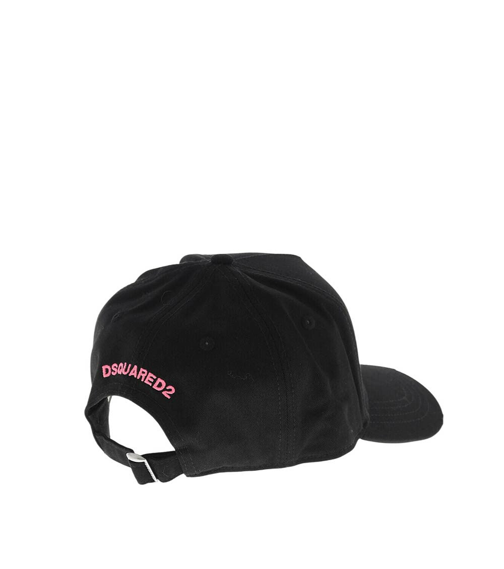 Black Solid Baseball Cap 3