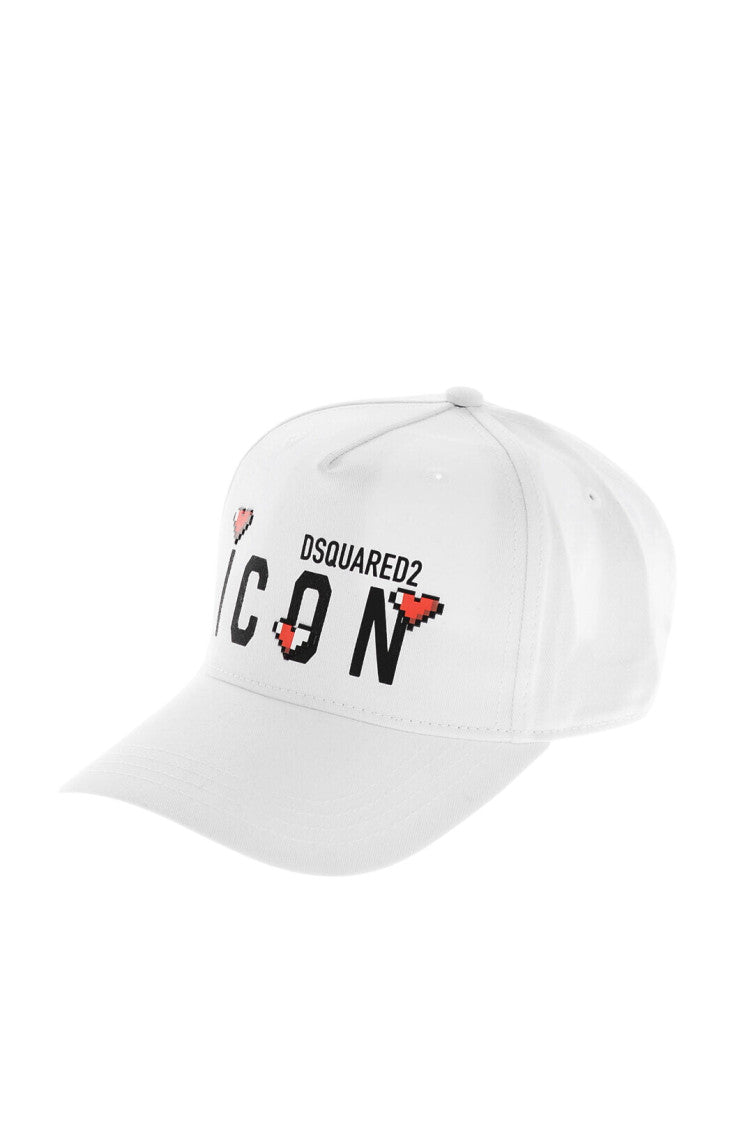White Logo Baseball Cap 1
